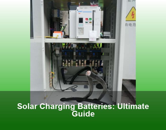 Solar Charging Batteries: Ultimate Guide